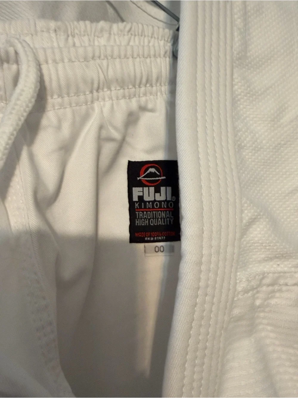 Kids White Judo Gi Matching Set  It can be used for 7 to 10 years. New